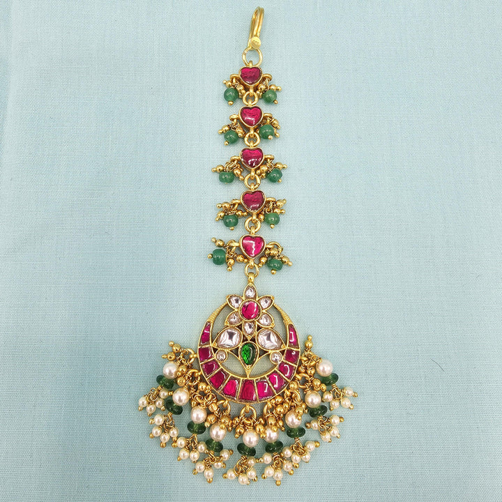pINK & gREEN KundanS