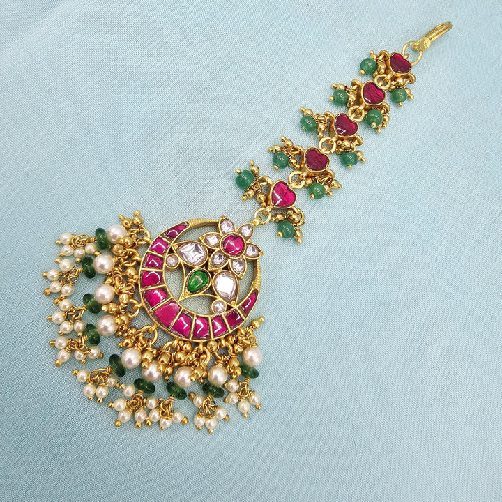 pINK & gREEN KundanS