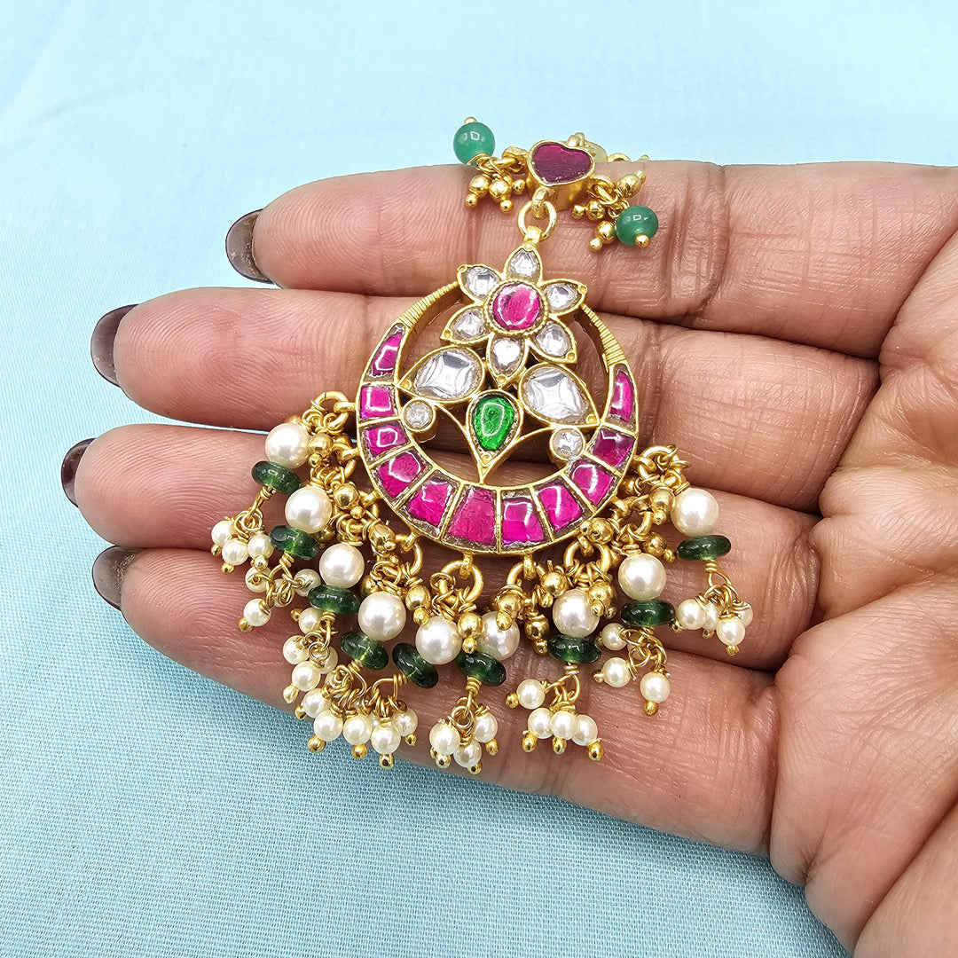pINK & gREEN KundanS