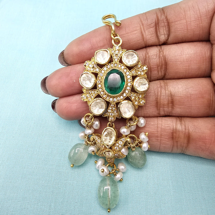 victorian Moissanite Tikka
