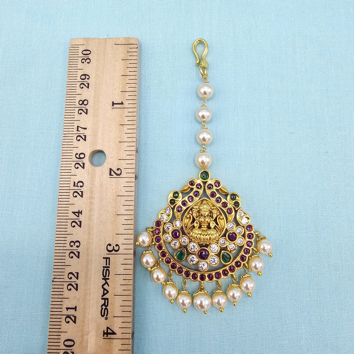 Silver Nakshi Tikka
