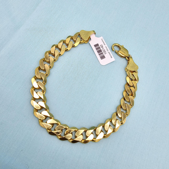Mens Curb Bracelet