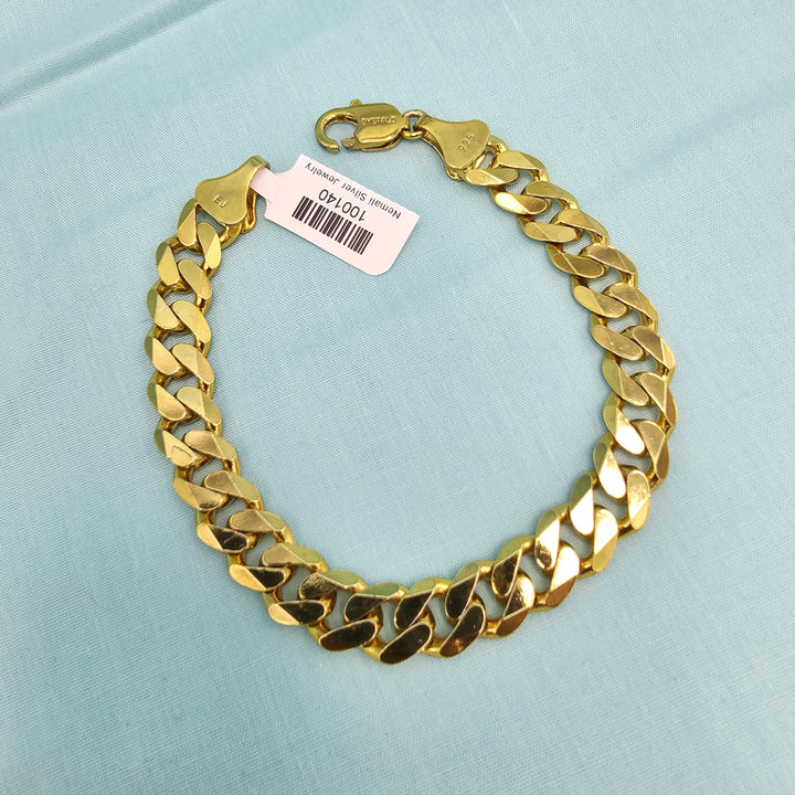 Mens Curb Bracelet