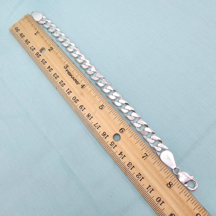 8" Mens Curb Bracelet