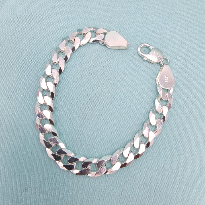 8" Mens Curb Bracelet