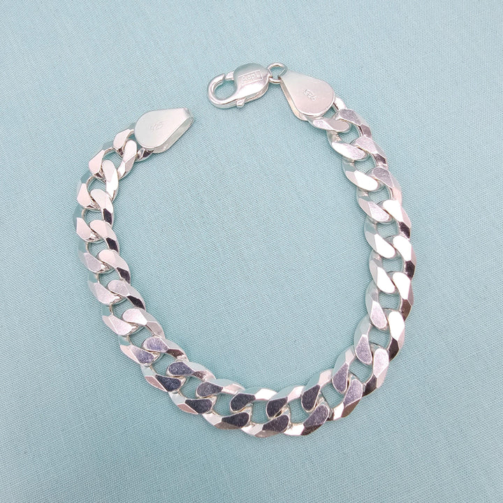8" Mens Curb Bracelet