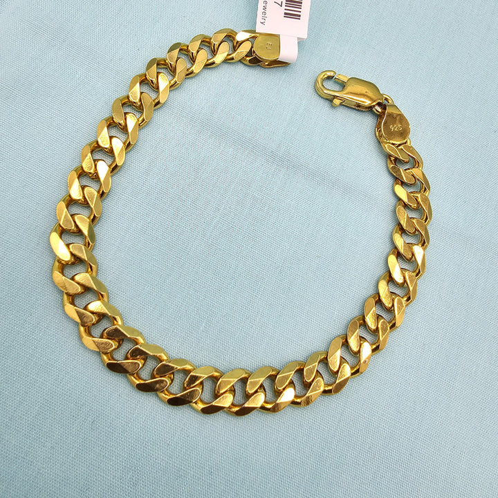 Mens Curb Bracelet