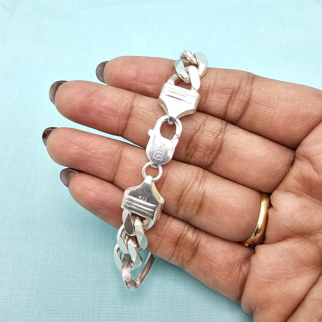 Mens Curb Bracelet