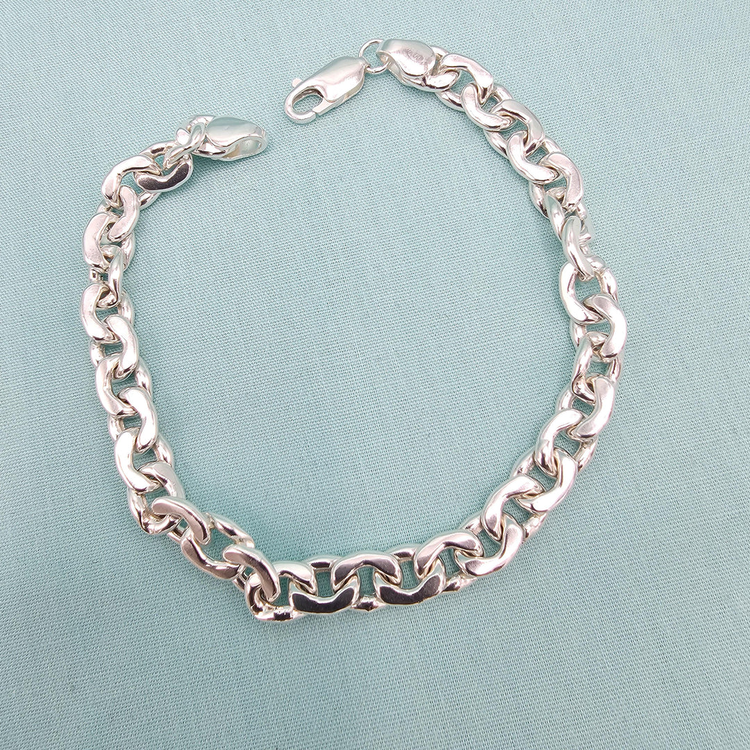 Mens Curb Bracelet