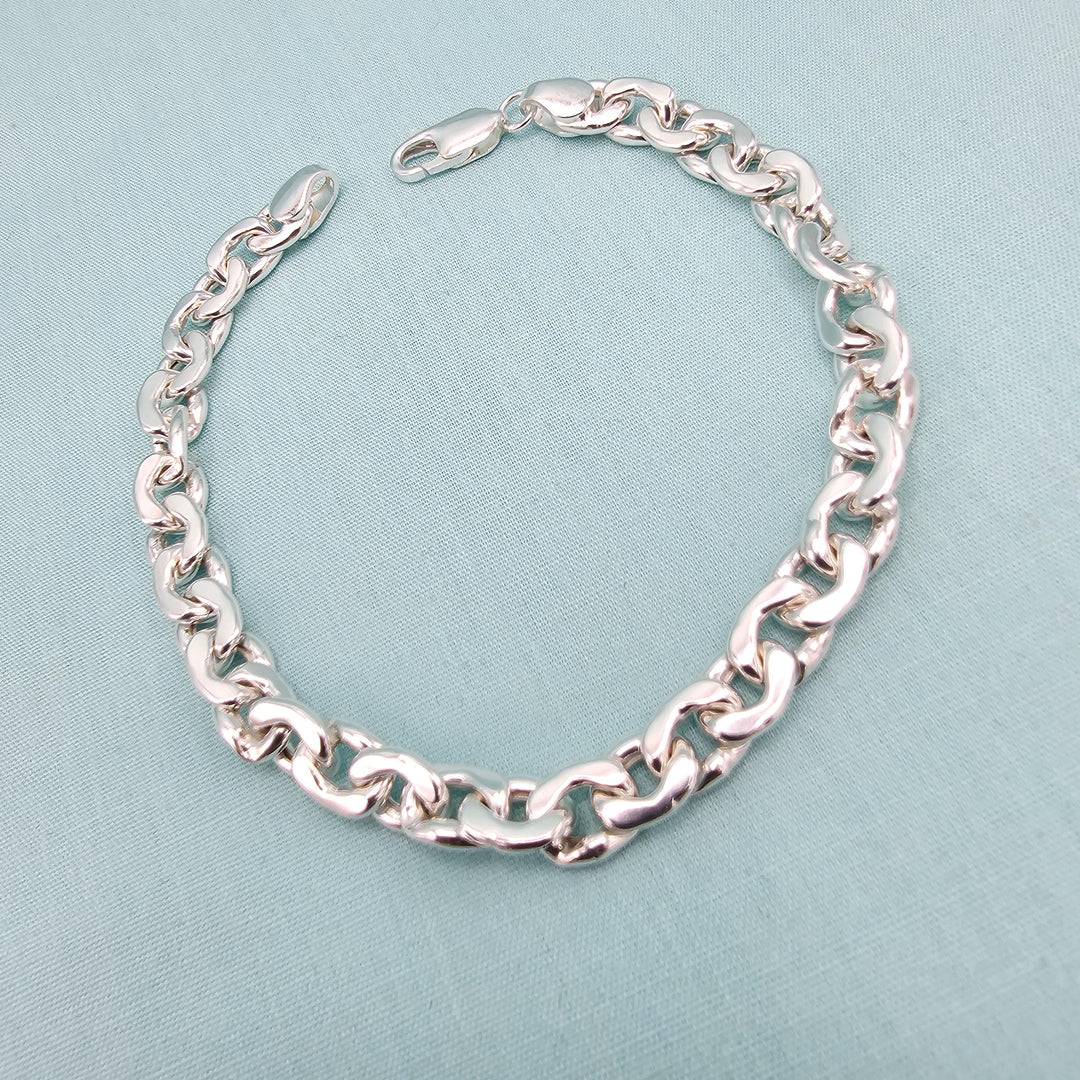 Mens Curb Bracelet