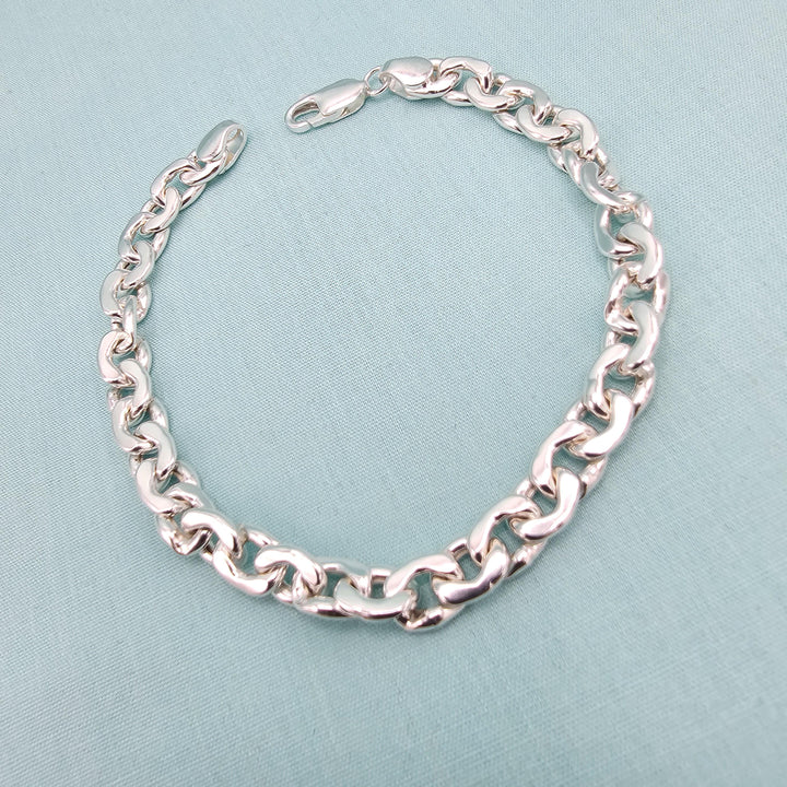 Mens Curb Bracelet
