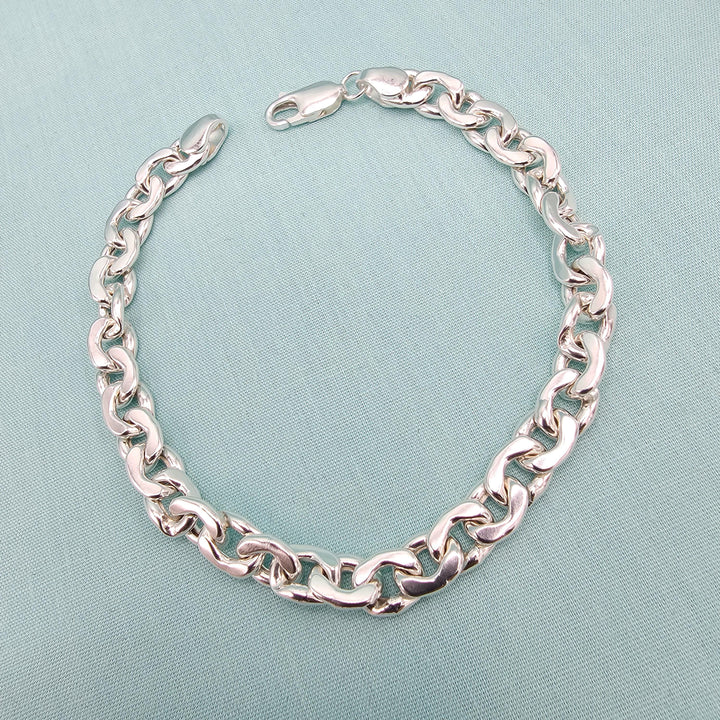 Mens Curb Bracelet