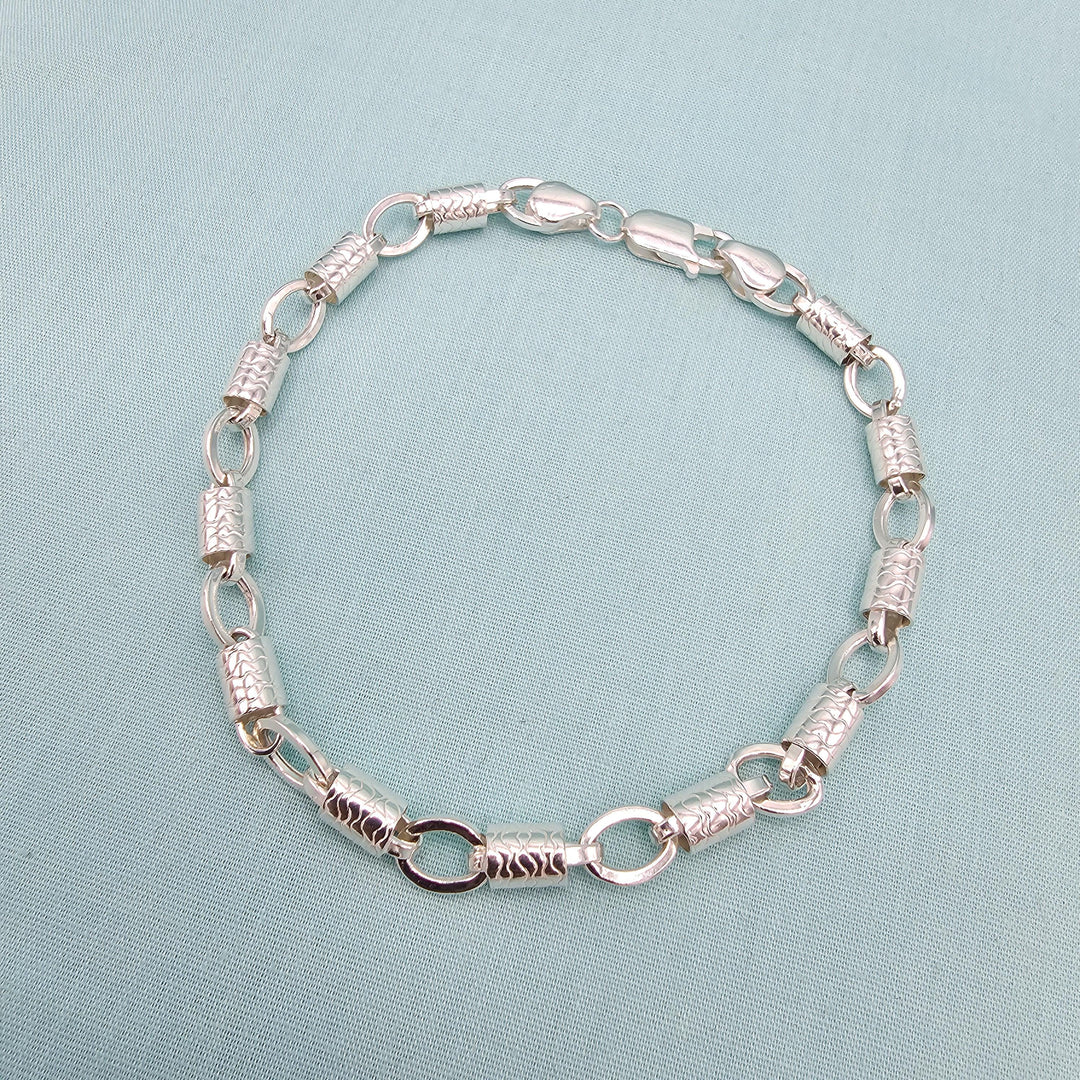 8" Mens Link Bracelet