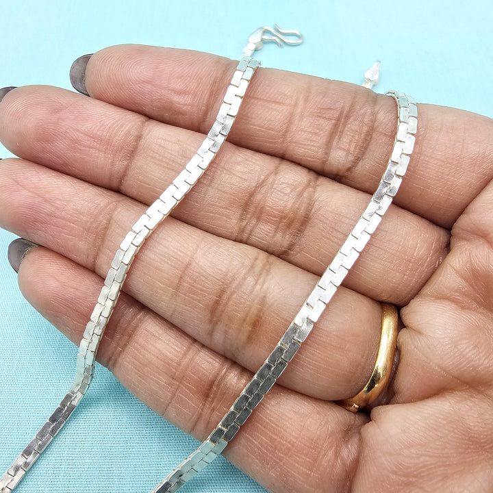 Silver 20"Mens chains