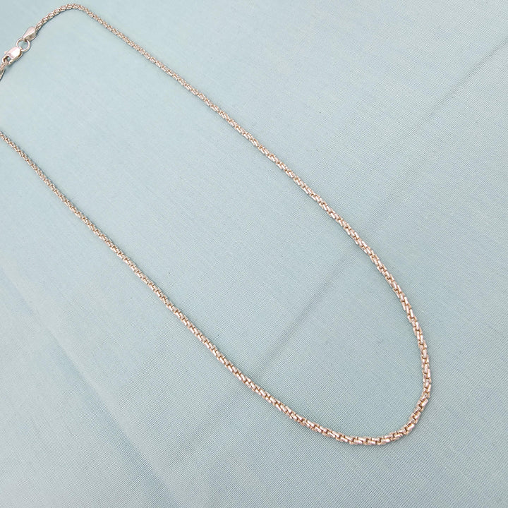 Boy's silver Chains