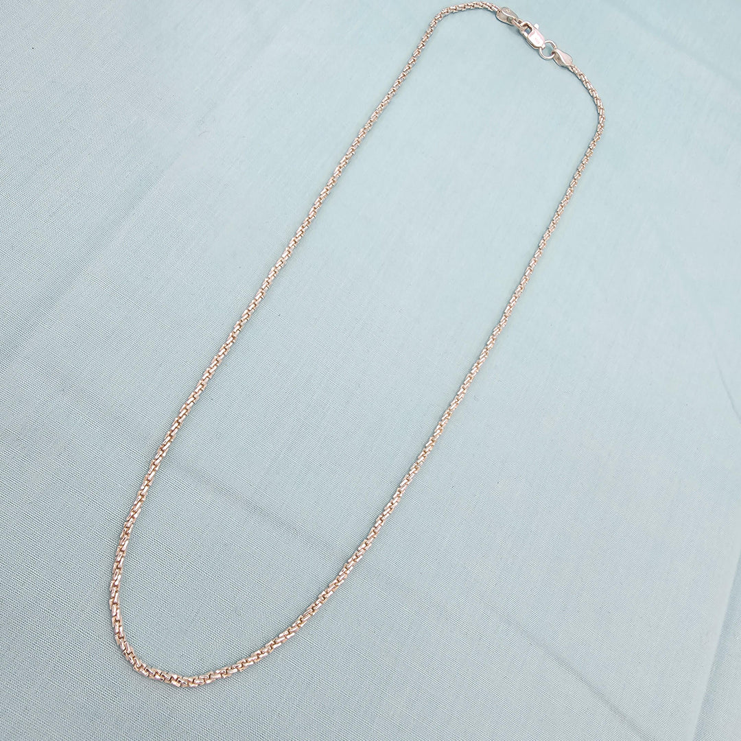 Boy's silver Chains