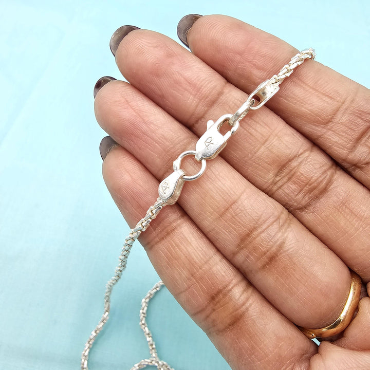 Boy's silver Chains
