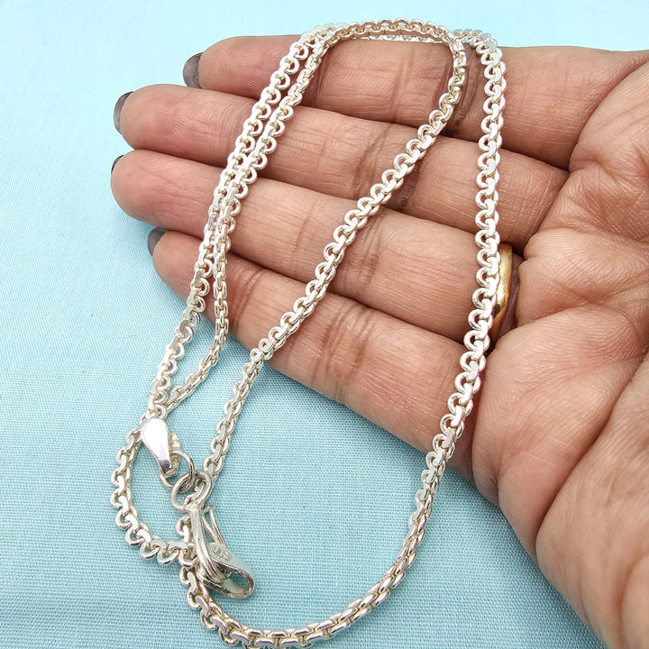 18" Silver boys chains