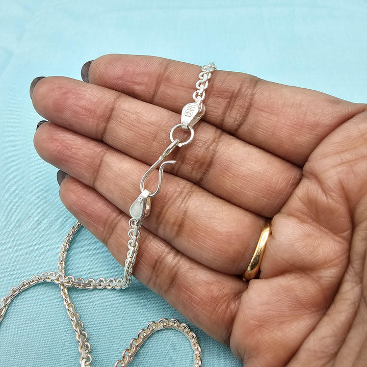 18" Silver boys chains
