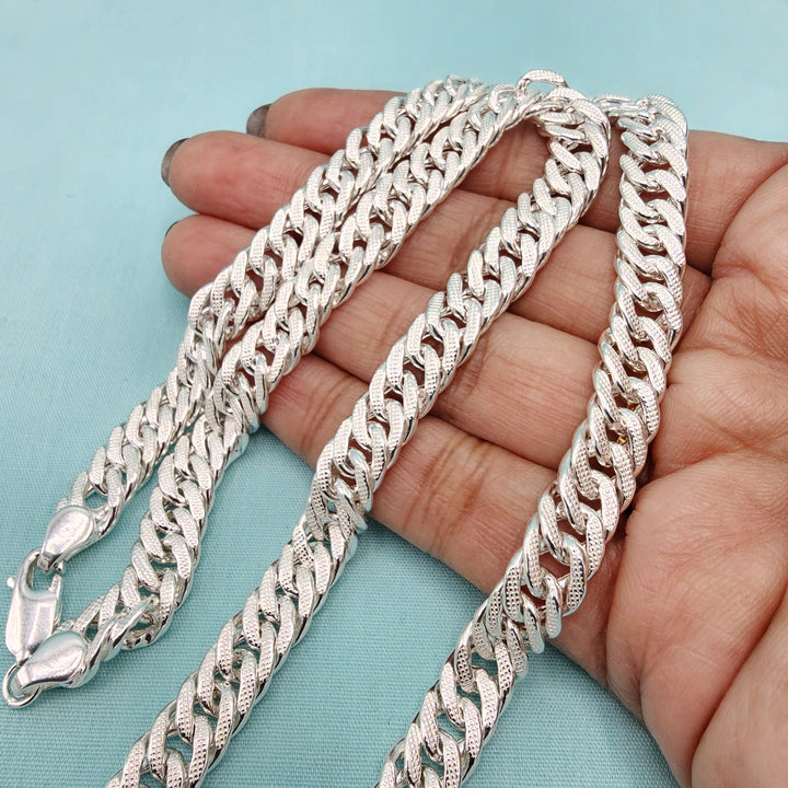 Mens 20" silver Chain