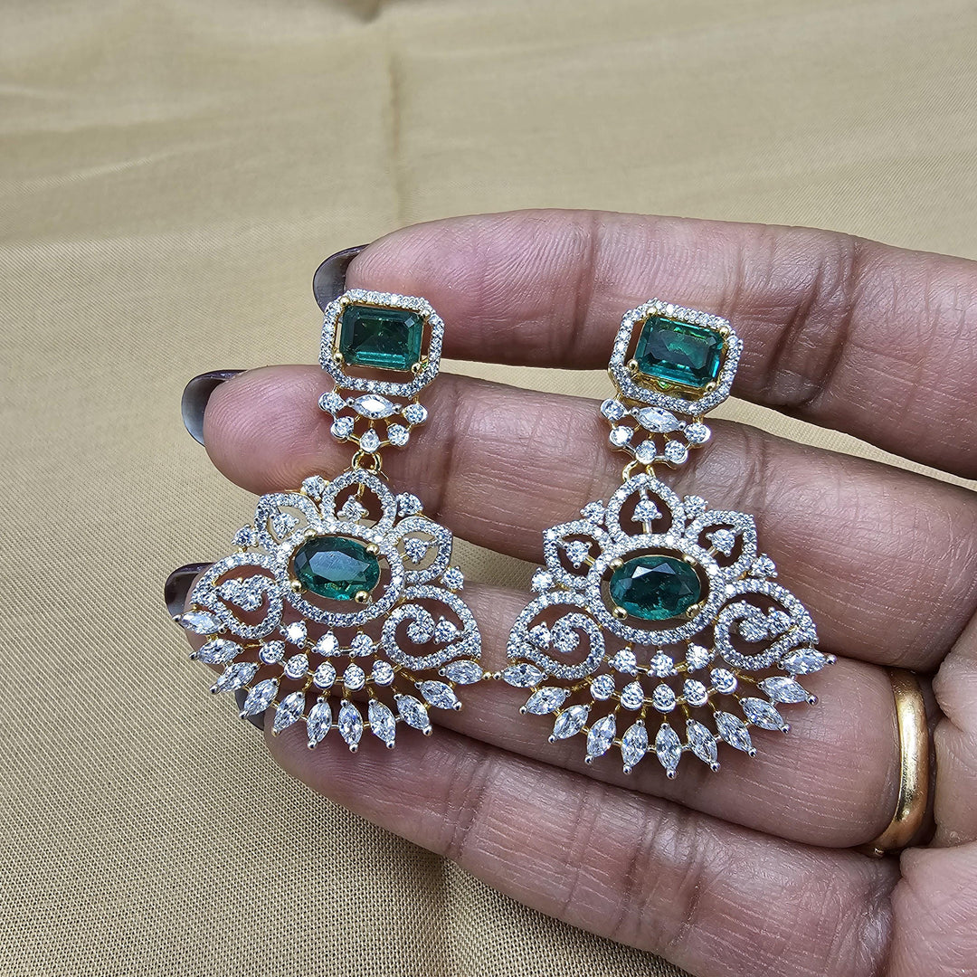Emerald necklace set