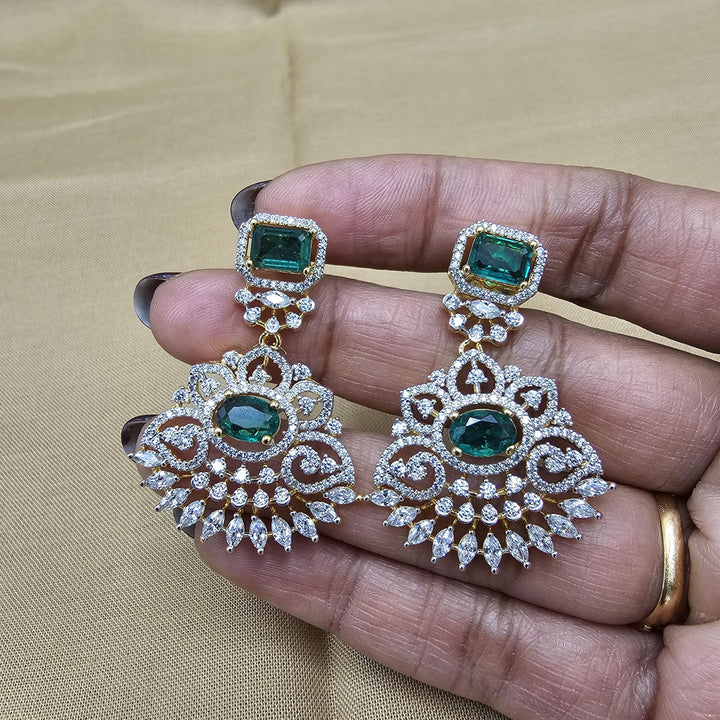 Emerald necklace set