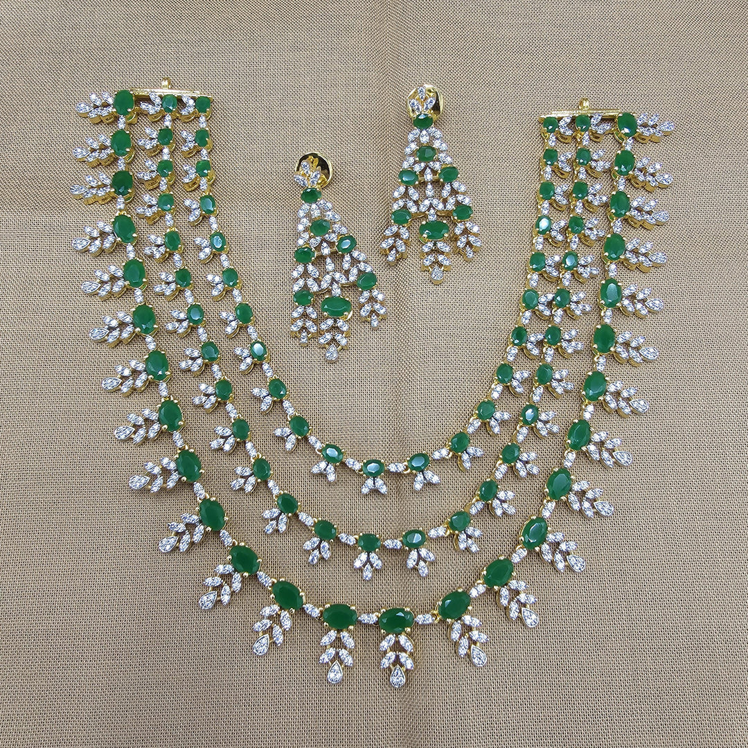 3 layer necklace set