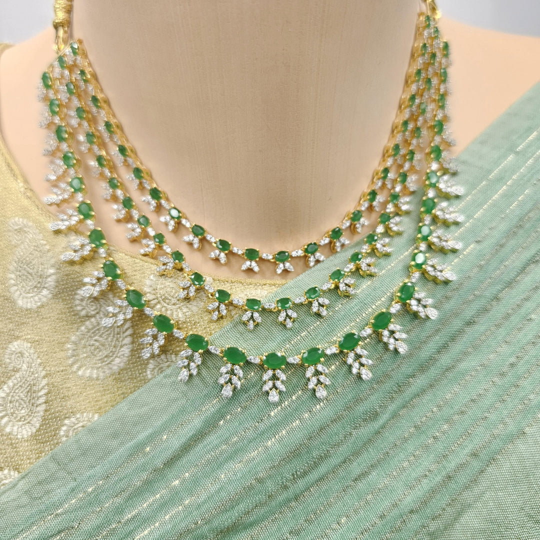 3 layer necklace set