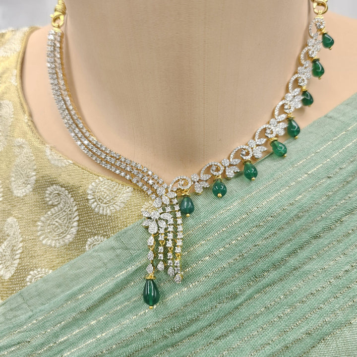 Emerlad necklace set