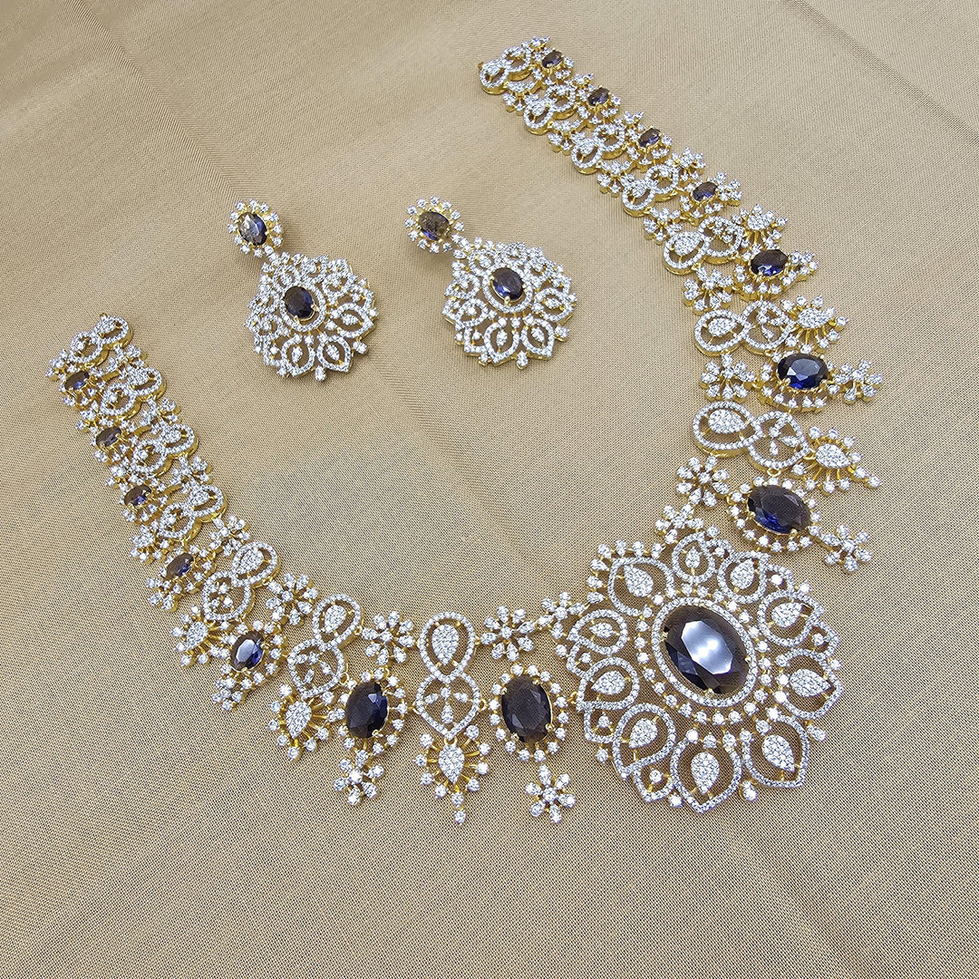 Diamond rep Amethyst set