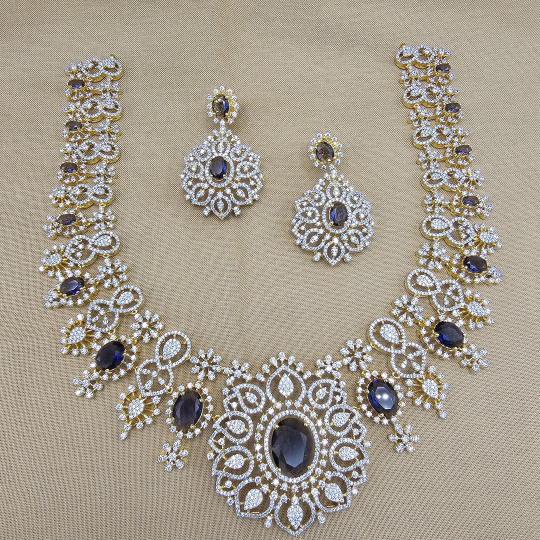 Diamond rep Amethyst set