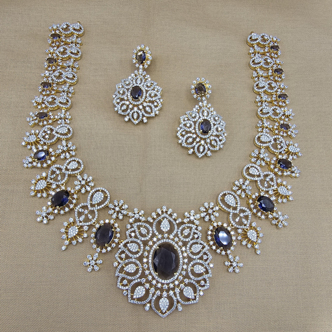 Diamond rep Amethyst set