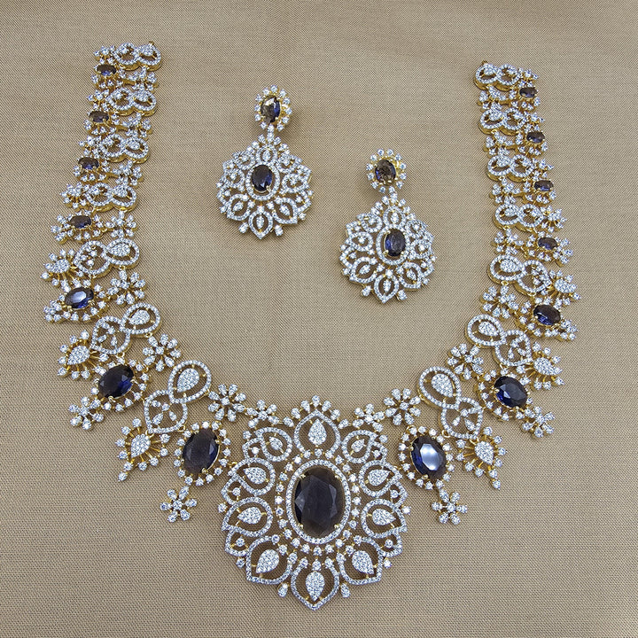 Diamond rep Amethyst set