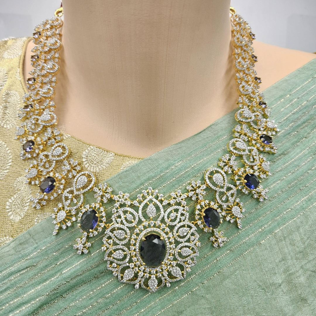 Diamond rep Amethyst set