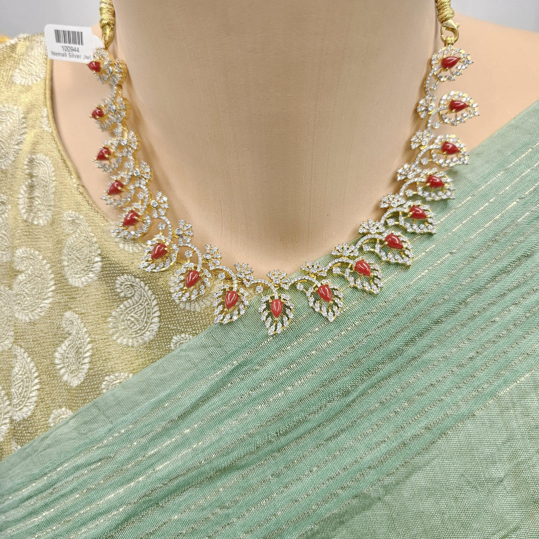 Designer Coral necklace set
