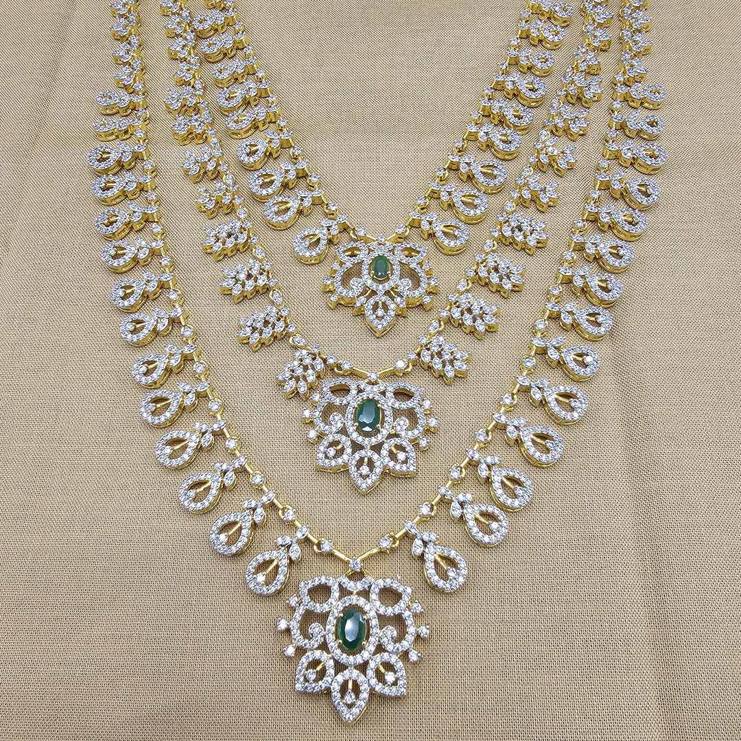 3L diamond REP necklace