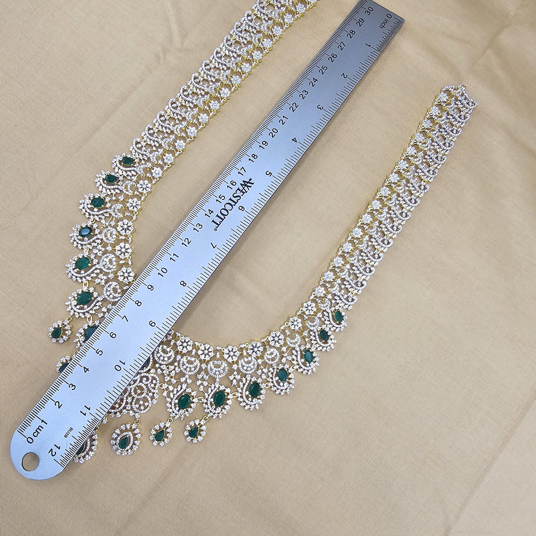 diamond replica necklace