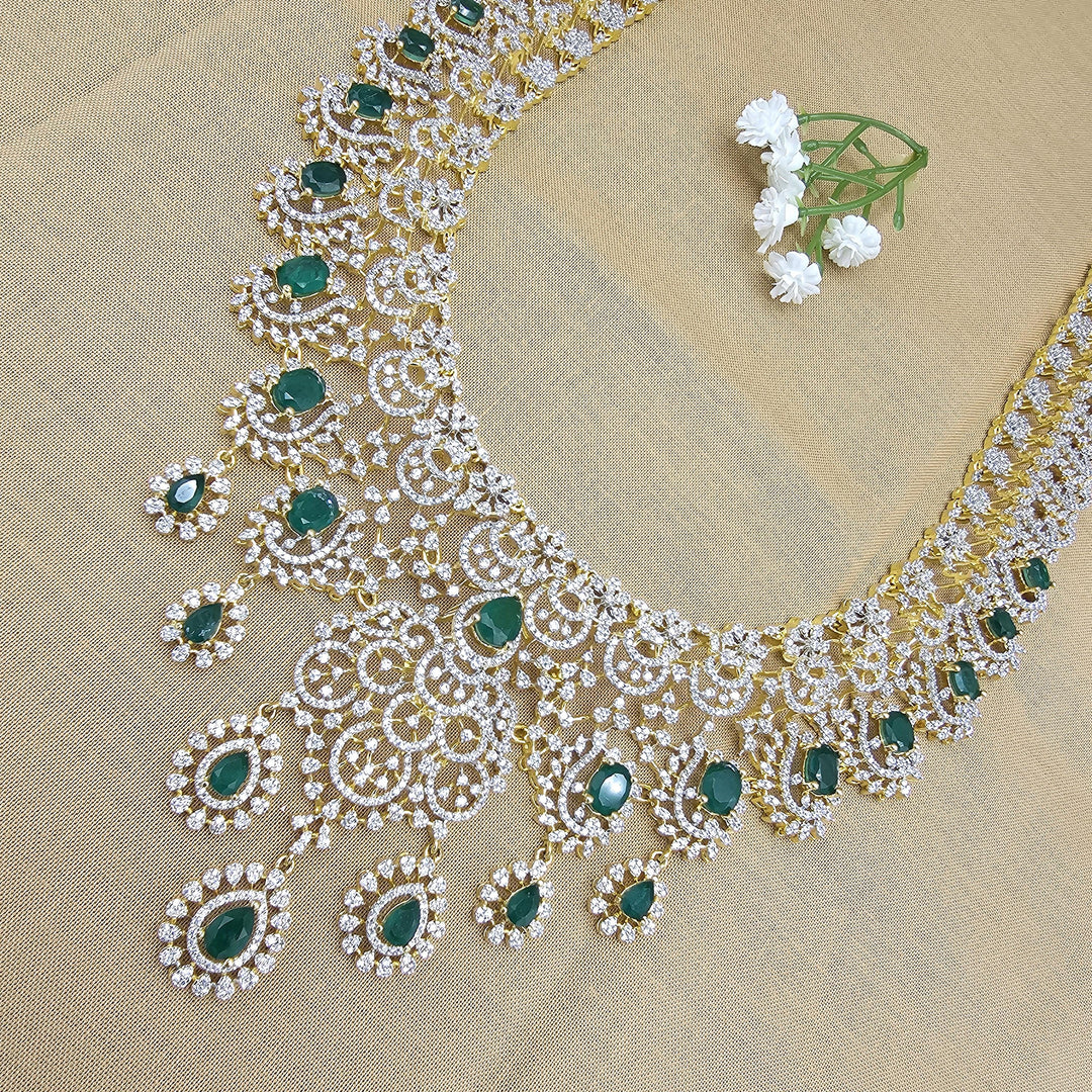 diamond replica necklace