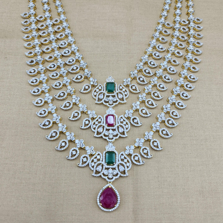 3L diamond rep necklace