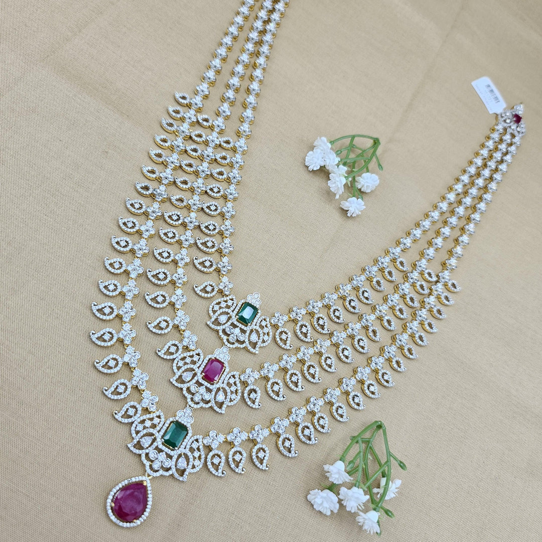 3L diamond rep necklace