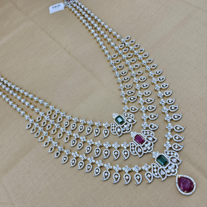 3L diamond rep necklace