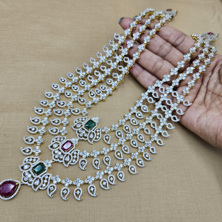 3L diamond rep necklace