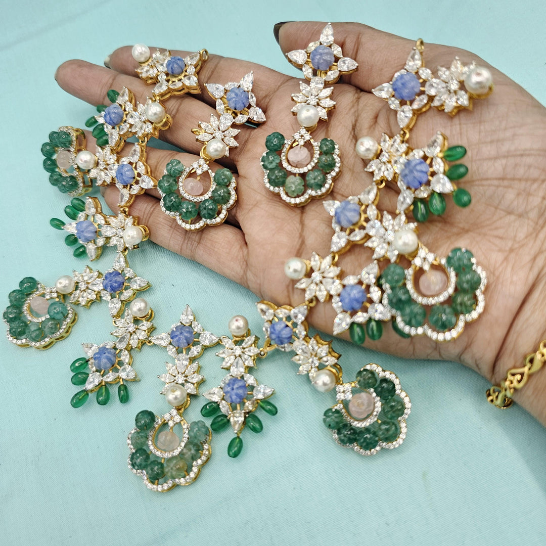 green Pastel color beads set