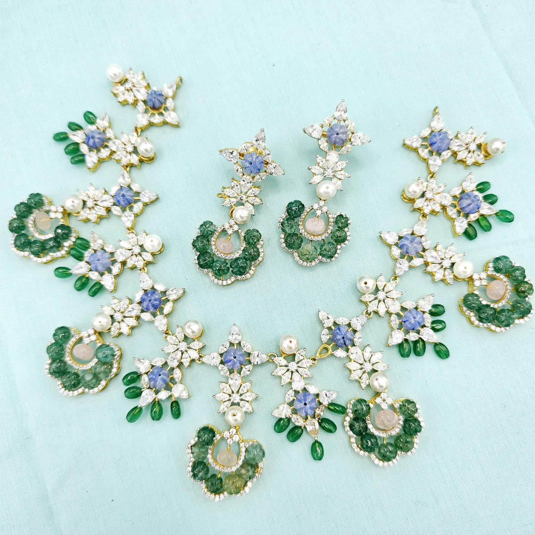 green Pastel color beads set