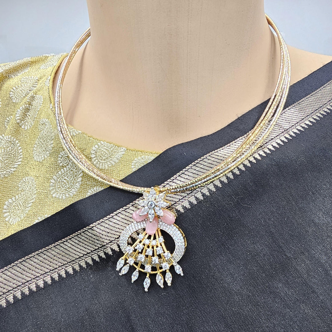 5 strands Silver Hasli