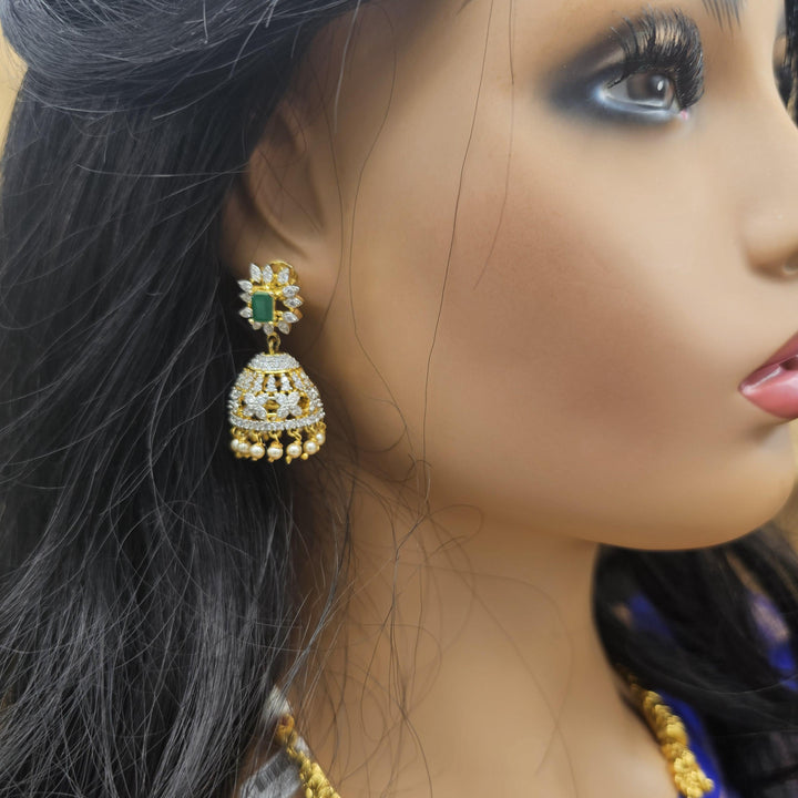 Small Silver Jhumka