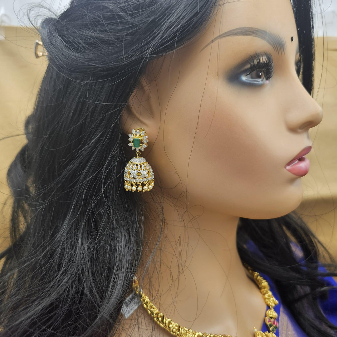 Small Silver Jhumka
