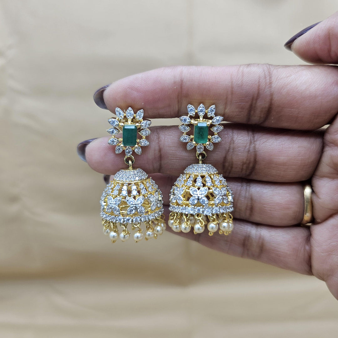 Small Silver Jhumka