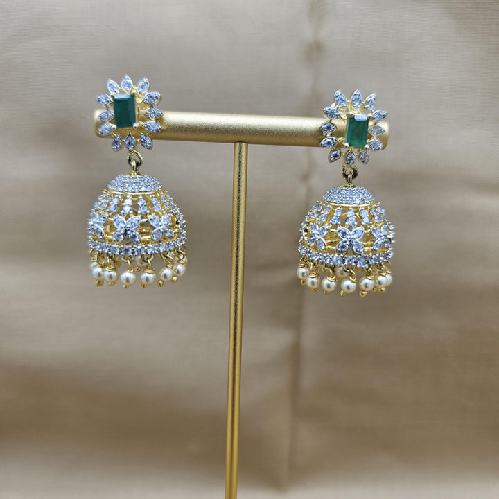 Small Silver Jhumka