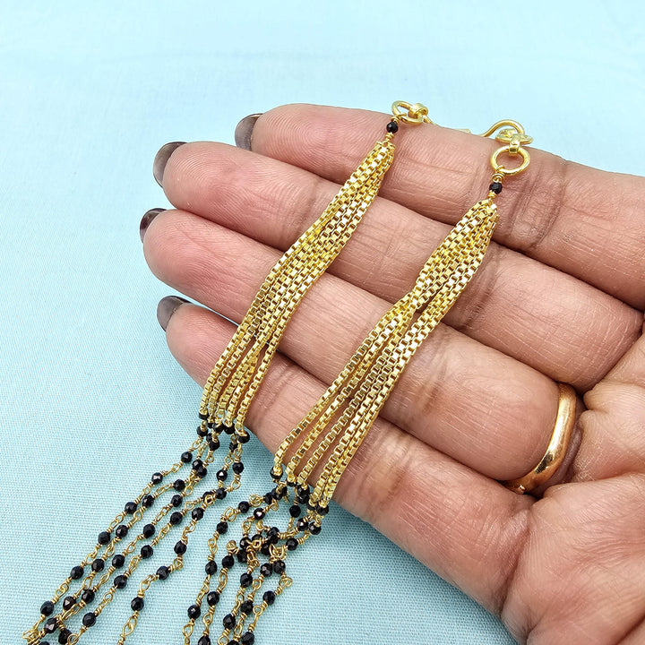92.5 Silver 6L BlackBeads